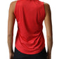 2408 - Ohio State Athletic O Sleeveless Polo/ Red