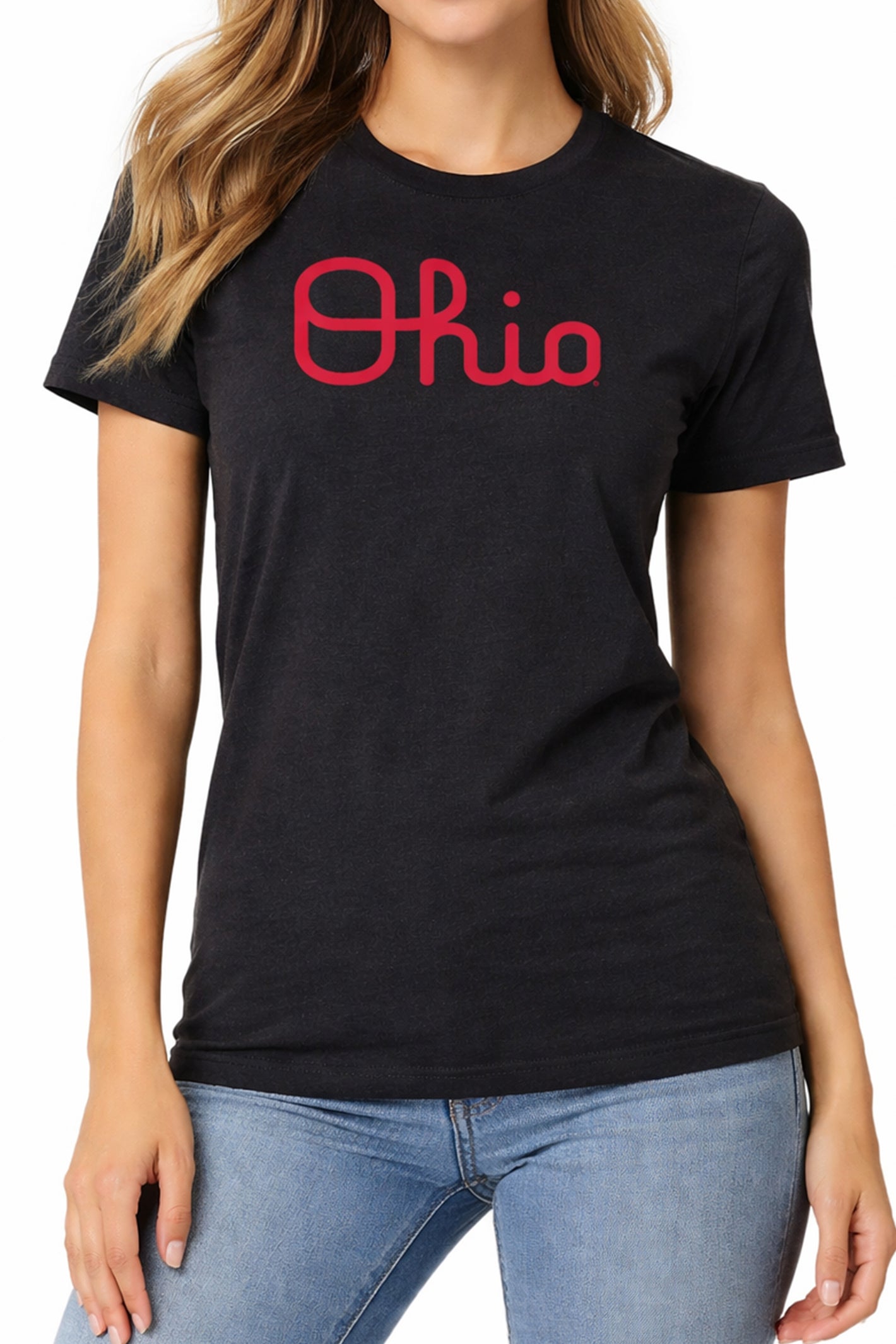 1211 - Ohio State "Script Ohio"  Unisex Tee/Black