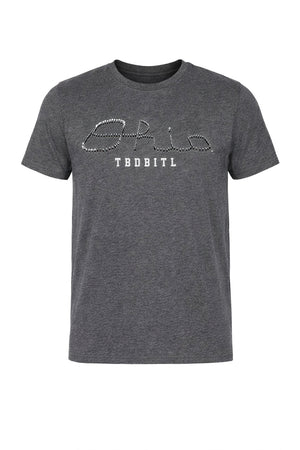 1208 - Ohio State "Script Ohio by TBDBITL" Unisex Tee/Charcoal