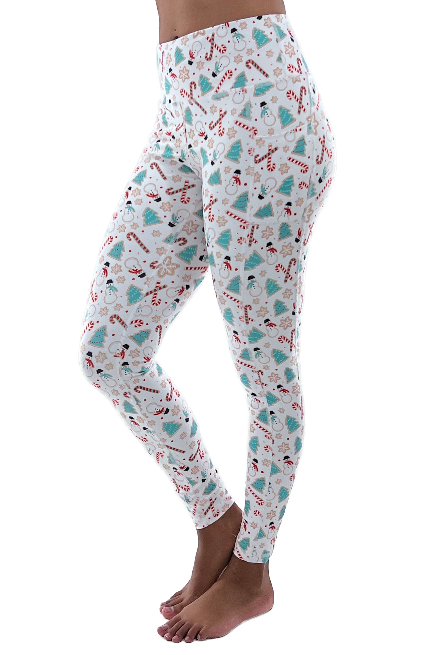 5219 - The Bend Perfect Pocket "Frosty The Snowman" Legging