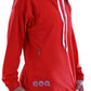 Ohio State Buckeyes Sparkle Logo Snorkel Neck Hoodie - Red