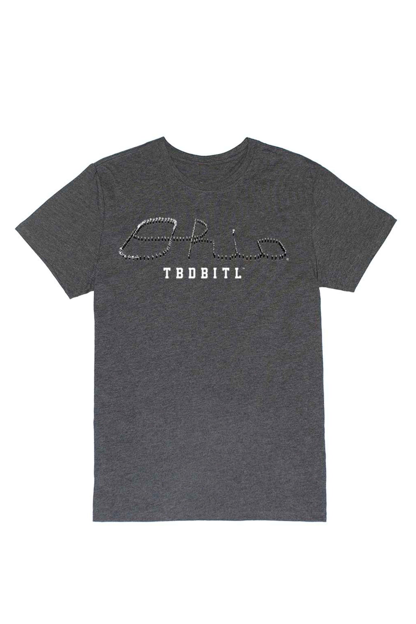 Ohio State "Script Ohio by TBDBITL" Unisex Tee/Charcoal - PRESALE