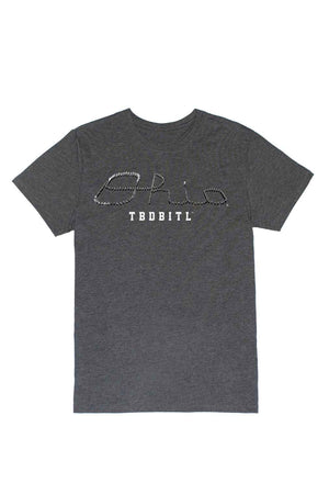 Ohio State "Script Ohio by TBDBITL" Unisex Tee/Charcoal - PRESALE