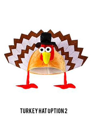 “Turkey Trotter” Turkey Hat ( 2 options)