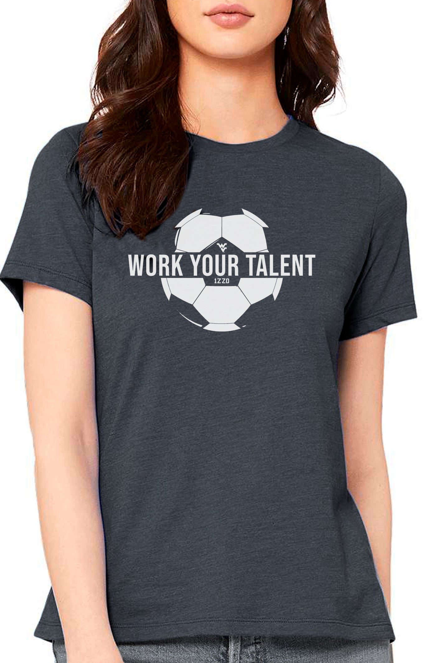 951 - 1ZZ0 - Work Your Talent Unisex Adult T-Shirt - Heather Graphite