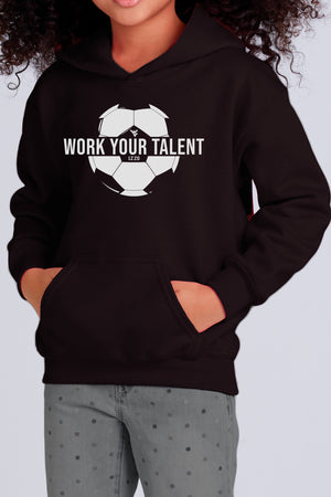 946 - 1ZZ0 - Work Your Talent Youth Hoodie - Black