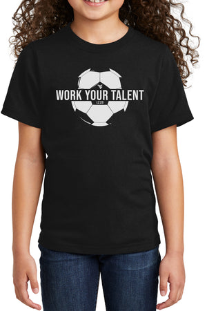 946 - 1ZZ0 - Work Your Talent Youth T-Shirt - Black