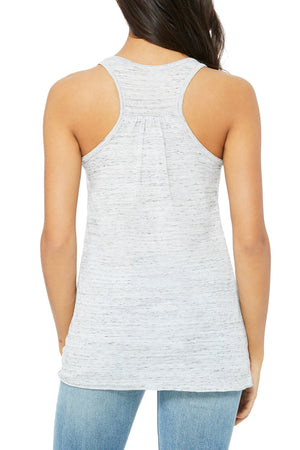 4108 - The Bend Bliss “Flexible, Strong, Resilient” Gathered Back Tank - White