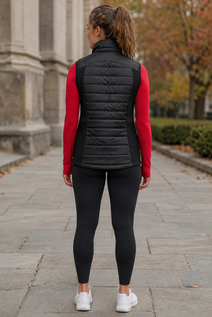 1000 - The Ohio State "Athletic Block O" Ladies Performance Vest/Black - FINAL SALE