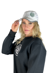 5006 - Ohio Roots Running Hat/White - FINAL SALE