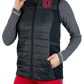 2404-The Ohio State "Buckeye Leaves" Performance Vest/Black
