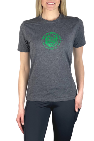 HC - Ohio Roots Unisex Triblend Short Sleeve T-Shirt/Charcoal -FINAL SALE