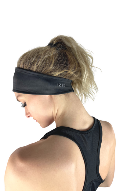 944 - 1ZZ0 Soccer Reversible Headband/ Black