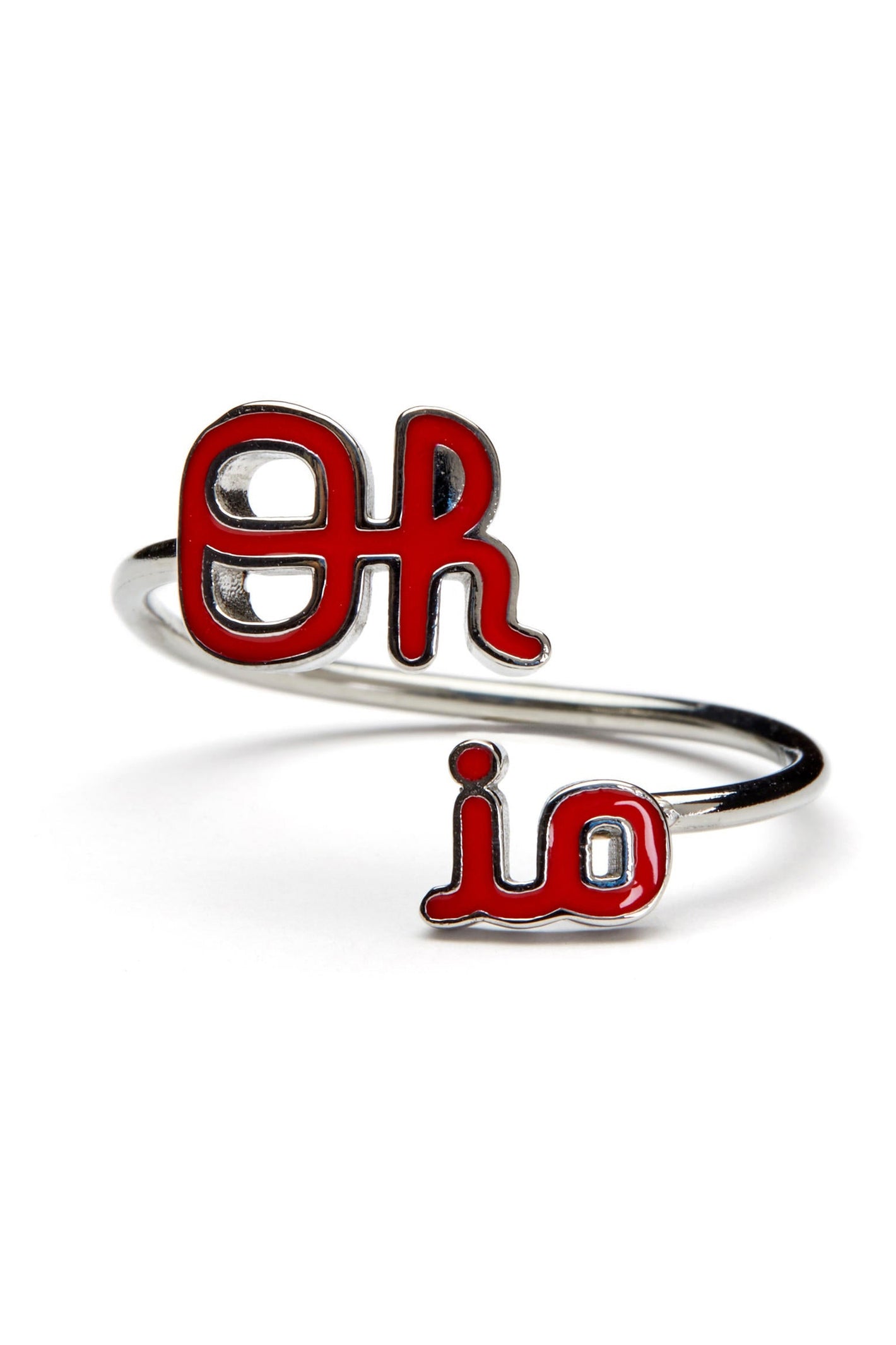 5420 - Ohio State Script OH-IO Adjustable Ring