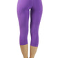 5405 - Bamboo Cropped Pant/Purple- FINAL SALE