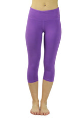 5405 - Bamboo Cropped Pant/Purple- FINAL SALE