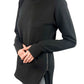 4305 - Women's Ribbed Turtleneck Pullover/Black