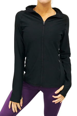 4300 - Bend Full Zip Pullover/Black