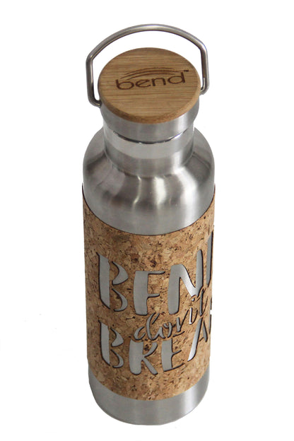 5319 - Stainless Steel Cork Wrapped Water Bottle