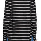 HC - Striped Scoop Neck Longsleeve Tunic (2 colors available) - FINAL SALE