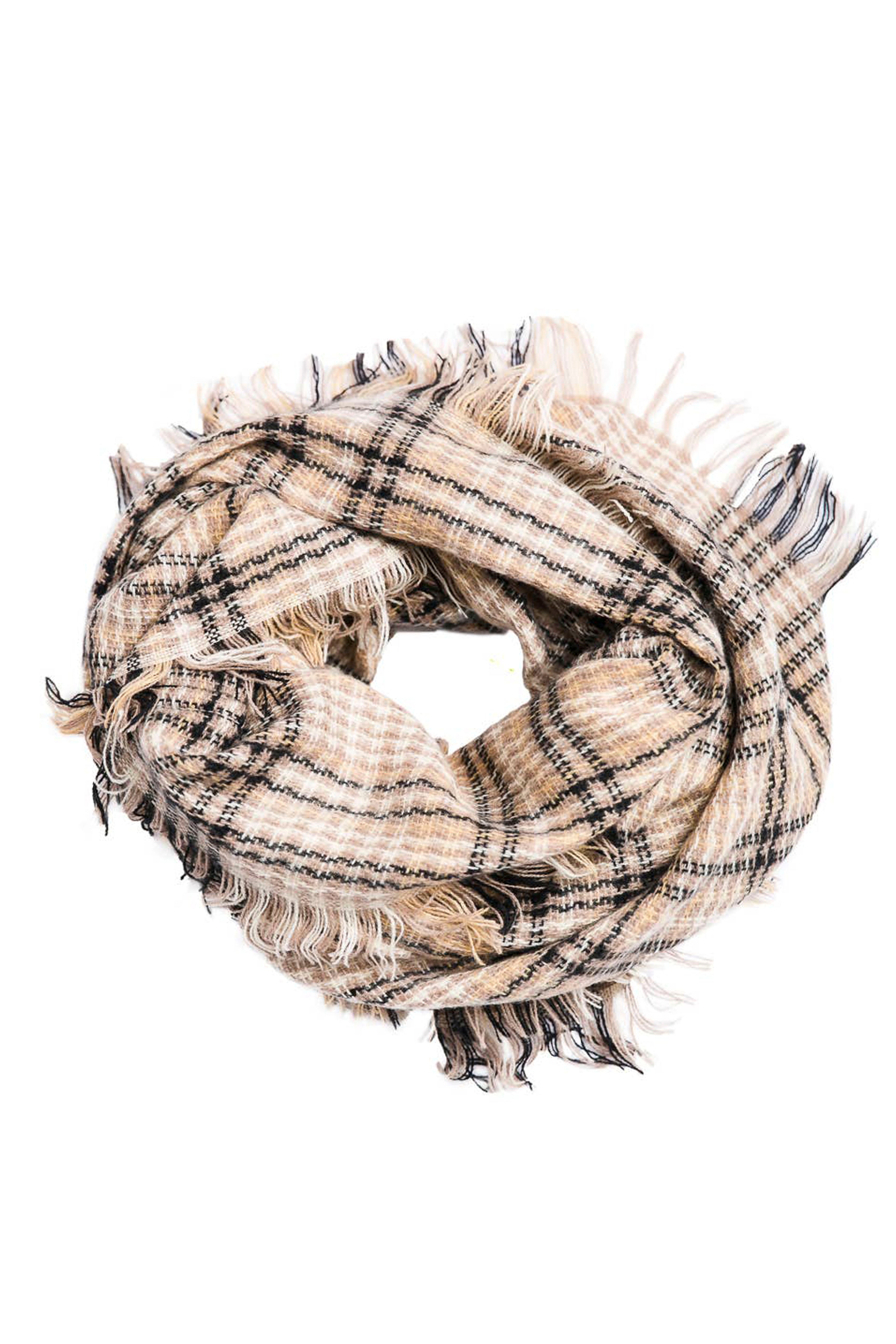 5412 - Plaid Infinity Scarf (Various Colors)
