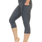 HC - Hope Pink Ribbon  "Victory" Cell Phone Pocket CROP/Charcoal - FINAL SALE