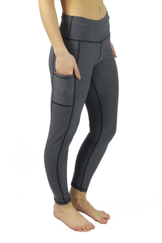 4104 - The Victory Legging/Charcoal