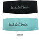 5417 - REVERSIBLE Bend Don't Break Headband