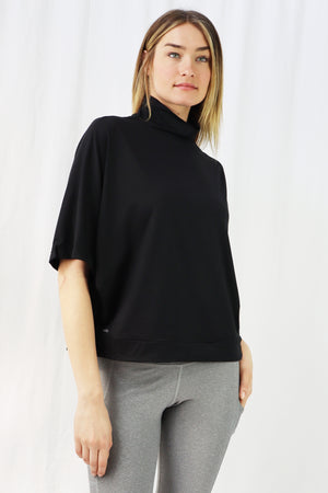 4100-   The "Destiny Dolman" Lightweight Top/Black