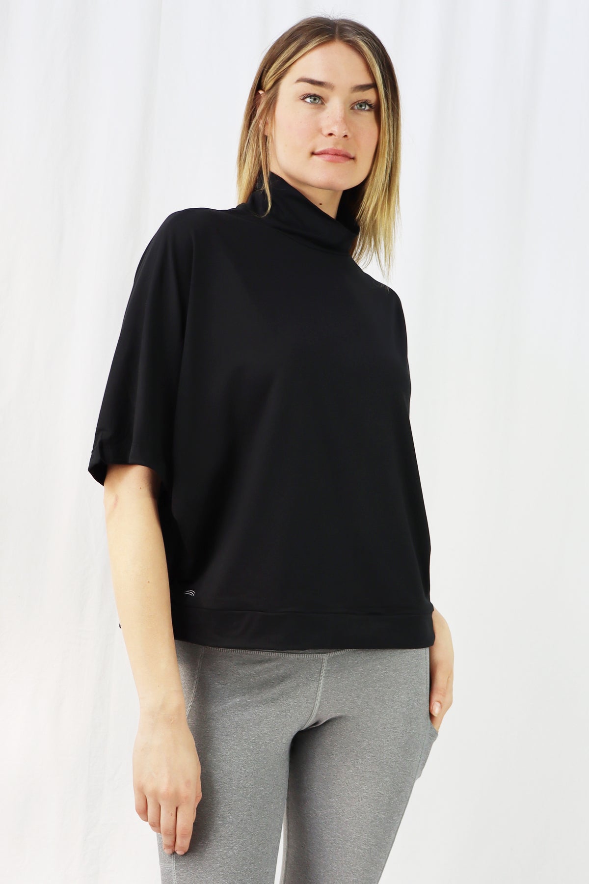 4100-   The "Destiny Dolman" Lightweight Top/Black - FINAL SALE