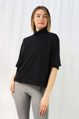 4100-   The "Destiny Dolman" Lightweight Top/Black