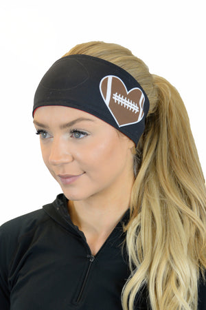 5416 - REVERSIBLE Game Day Football Headbands (Various Prints) - FINAL SALE
