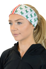 1105 - REVERSIBLE Ohio State Game Day Headband