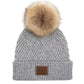 5413 - Winter Pom Luxe Hat (Various Colors)