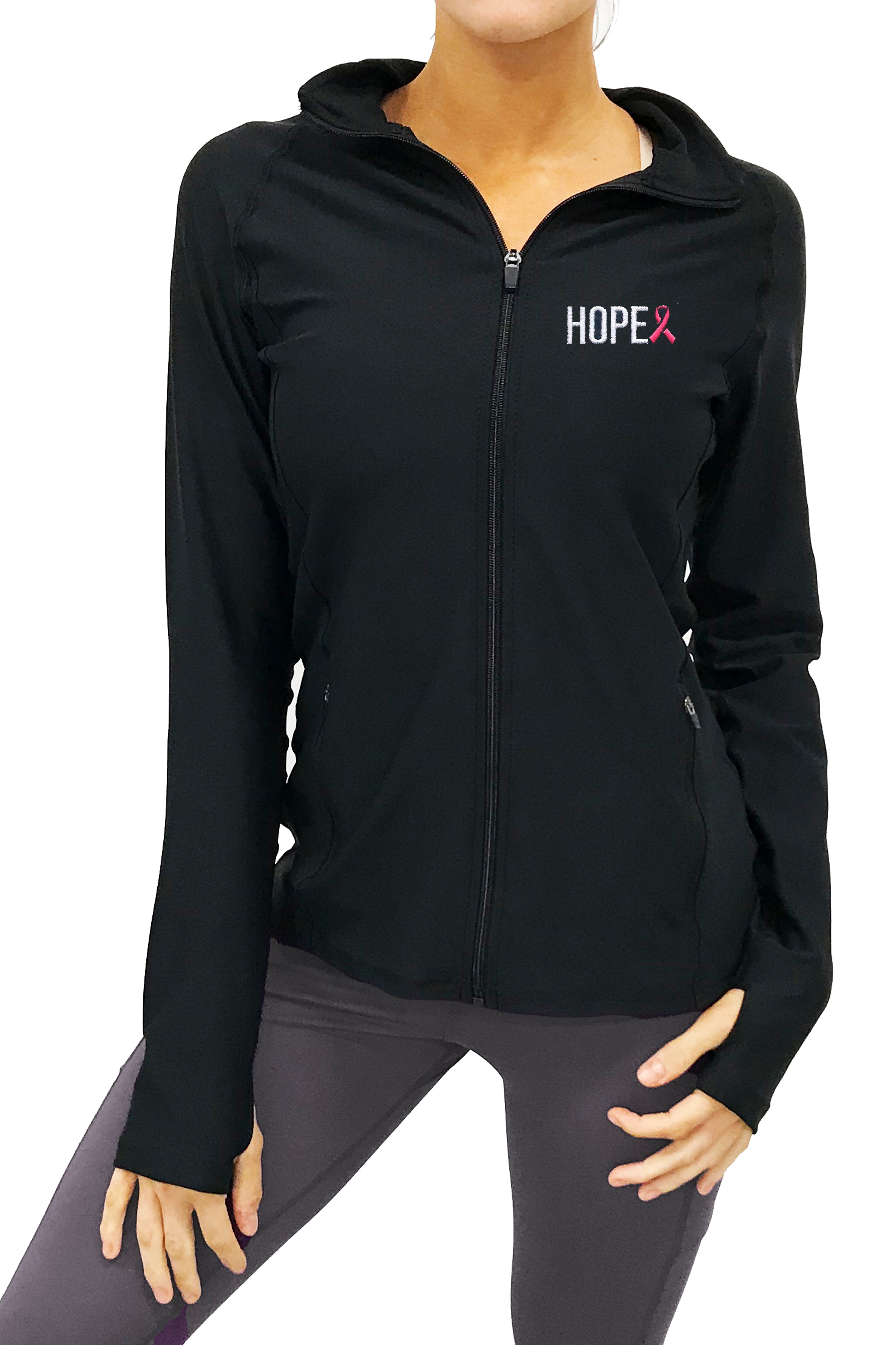 7205 - Hope Full Zip Pullover/Black