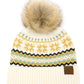 5413 - Winter Pom Luxe Hat (Various Colors)