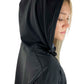 941- 1ZZ0 Soccer Full Zip Snorkel Neck Hoodie/ Black