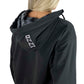 941- 1ZZ0 Soccer Full Zip Snorkel Neck Hoodie/ Black