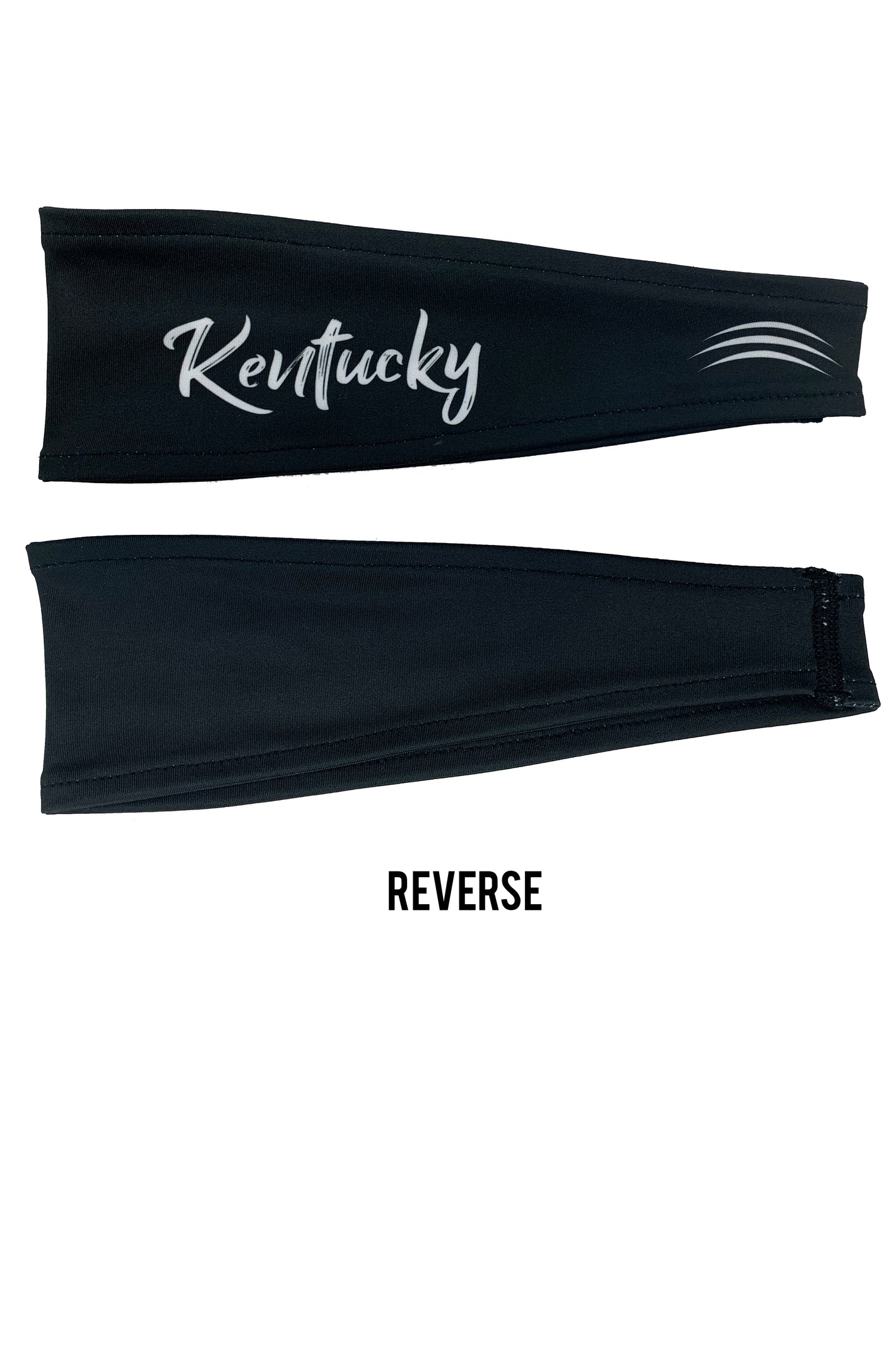 3215 - REVERSIBLE Kentucky Headband/Black