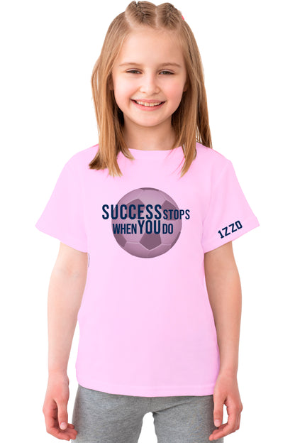 947 - "Success Stops When You Do" KIDS Short Sleeve Tee (2 Colors Available)