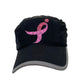 7406 - Komen Columbus Pink Ribbon Running Hat/Black