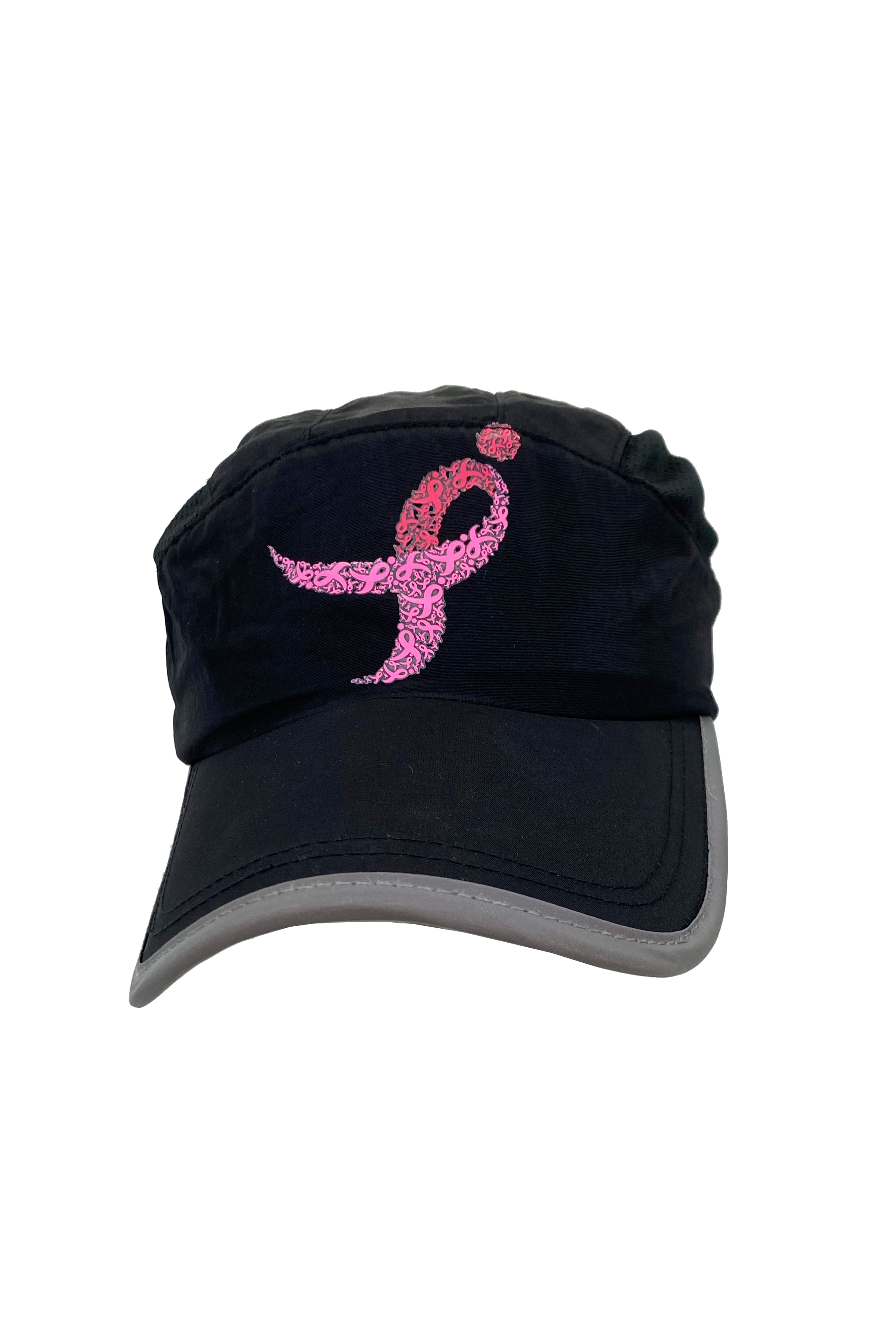 Komen Columbus Pink Ribbon Running Hat/Black