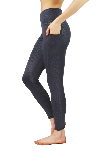 HC - "OOH LA LA Leopard" Cell Pocket Legging - Various Colors - FINAL SALE