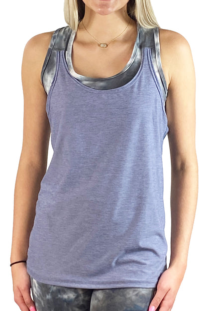 HC - The "On Cloud9 On The Go" Tank/Mystic Purple -FINAL SALE