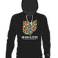 3305 - The "On Our Sleeves" Unisex Hoodie/ Charcoal - FINAL SALE