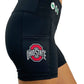 1200 - The Ohio State University "Victory" Cell Phone Pocket Short/Black