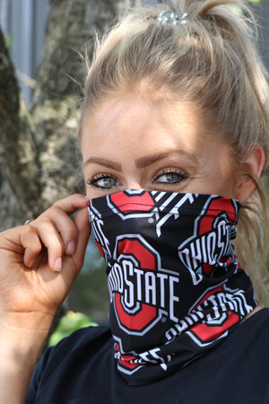 Ohio State Block O Neck Gaiter (KIDS SIZES AVAILABLE)