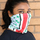 1210 - Ohio State Gameday Buckeye Neck Gaiter (KIDS SIZES AVAILABLE) - FINAL SALE
