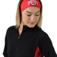 1206 - Ohio State Reversible Helmet Stripe Headband/ Heather Grey