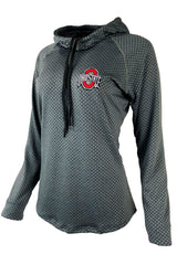 The Ohio State University Honeycomb Textured Hoodie (Two Colors Available)